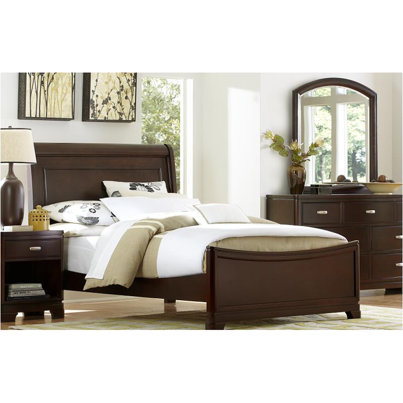 9980-4303k Legacy Classic Furniture Park City - Merlot Bedroom Furniture Bed