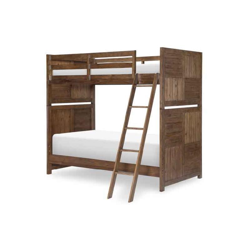 0832-8130 Legacy Classic Furniture Summer Camp - Tree House Brown Bedroom Furniture Bed