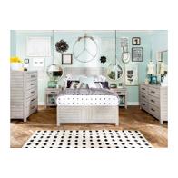 0833-4104 Legacy Classic Furniture Summer Camp - Stone Path White Bedroom Furniture Bed