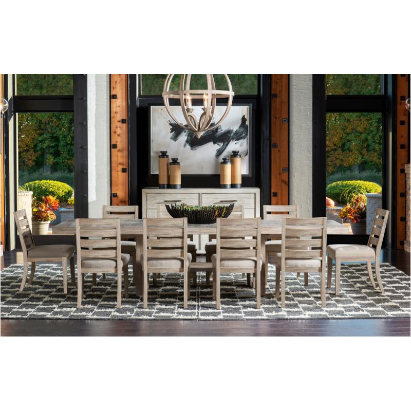 1732-722t Legacy Classic Furniture Westwood - Weather Oak Dining Room Furniture Dining Table