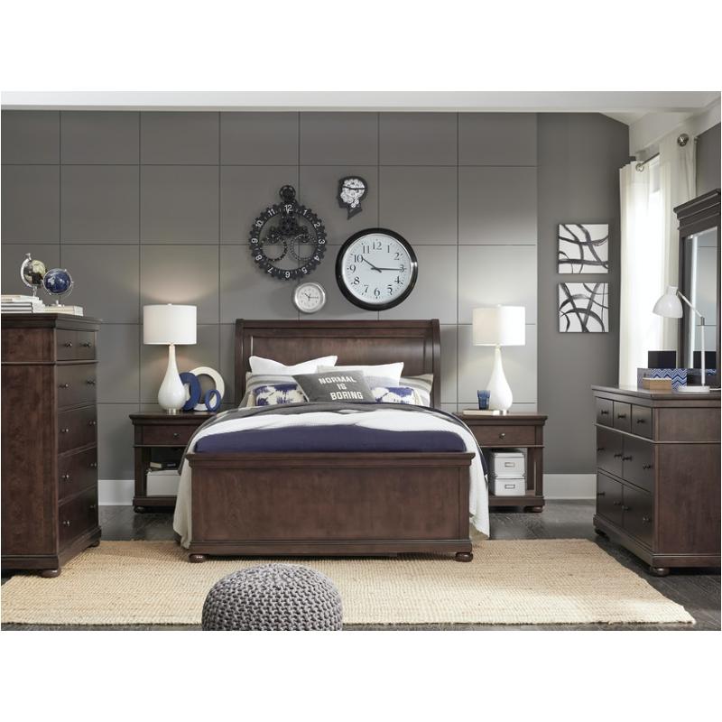 9814-4304 Legacy Classic Furniture Canterbury - Warm Cherry Bedroom Furniture Bed