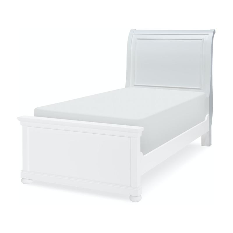 9815-4303 Legacy Classic Furniture Canterbury - White Bedroom Furniture Bed