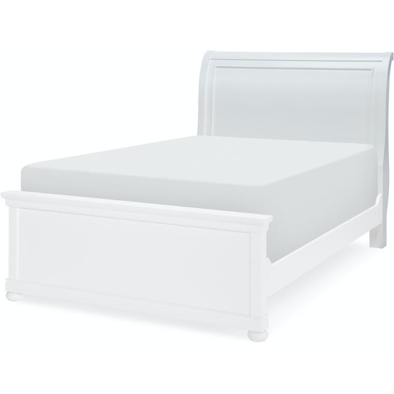 9815-4304 Legacy Classic Furniture Canterbury - White Bedroom Furniture Bed