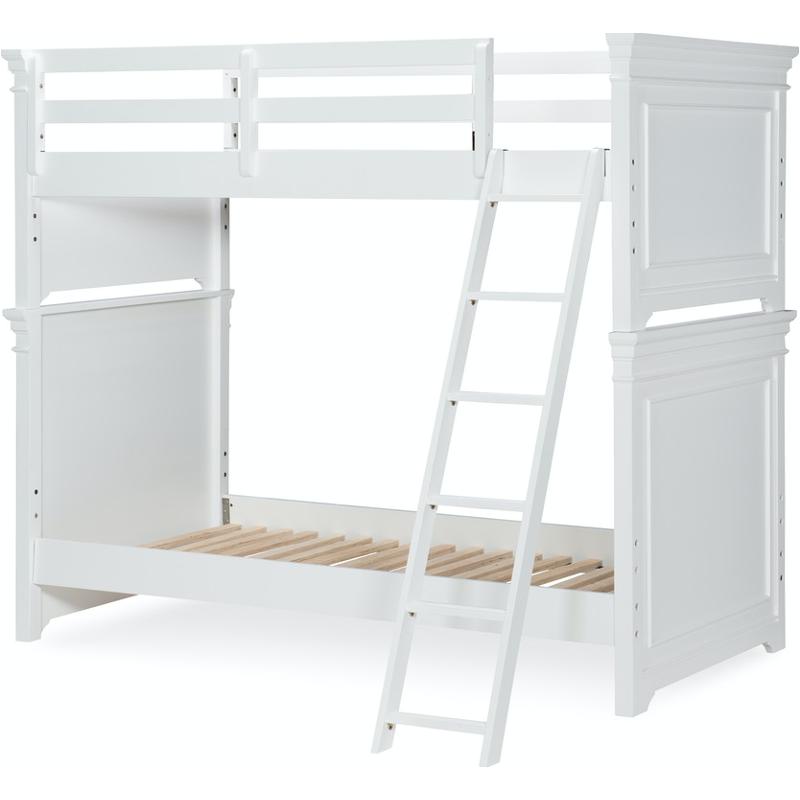 9815-8130 Legacy Classic Furniture Canterbury - White Bedroom Furniture Bed