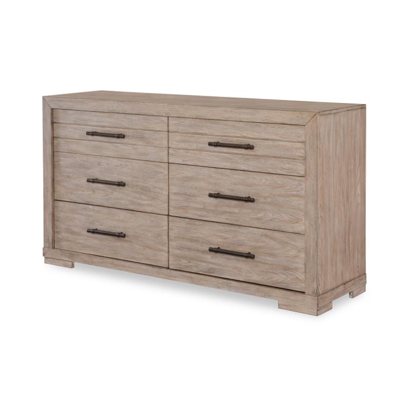 1732-1200 Legacy Classic Furniture Westwood - Weather Oak Bedroom Furniture Dresser