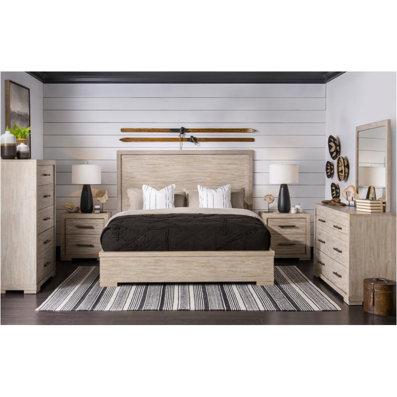 1732-4105k Legacy Classic Furniture Westwood - Weather Oak Bedroom Furniture Bed