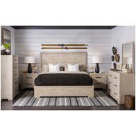 1732-4105k Legacy Classic Furniture Westwood - Weather Oak Bedroom Furniture Bed