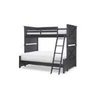 1860-8140k Legacy Classic Furniture Flatiron - Midnight Bedroom Furniture Bed