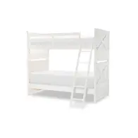 1861-8110k Legacy Classic Furniture Flatiron - White Bedroom Furniture Bed