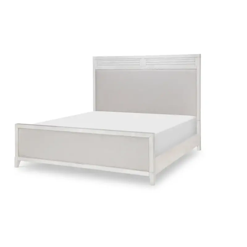 1313-4205k Legacy Classic Furniture Edgewater - Sand Dollar White Bedroom Furniture Bed