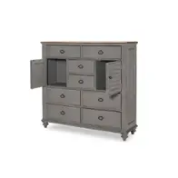 2311-2401 Legacy Classic Furniture Kingston - Tweed Gray Bedroom Furniture Chest