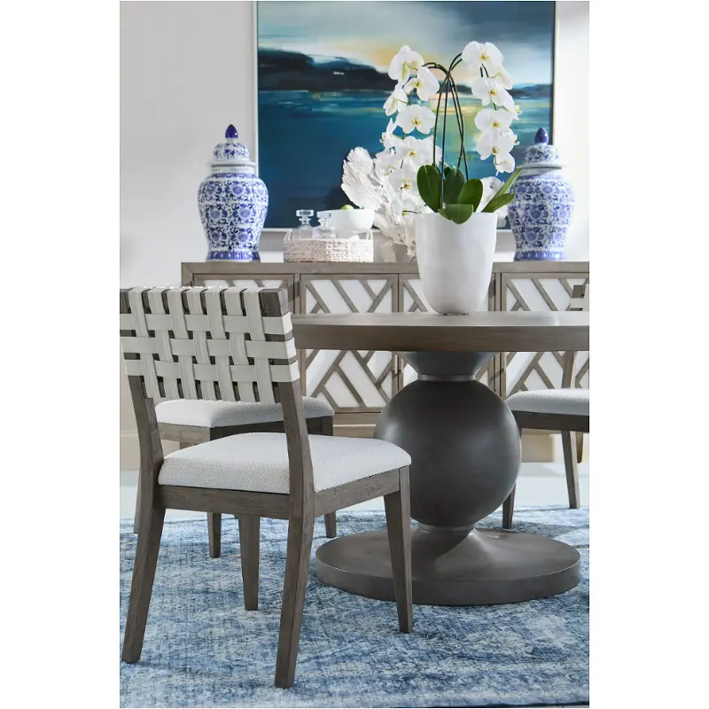 Ty787-030k Legacy Classic Furniture Staycation - Driftwood Dining Room Furniture Dining Table