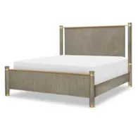 3301-4105wk Legacy Classic Furniture Miramar - Mink Bedroom Furniture Bed