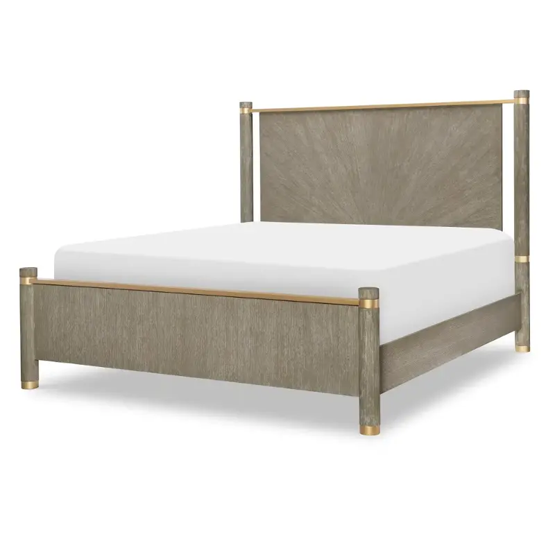 3301-4115w Legacy Classic Furniture Miramar - Mink Bedroom Furniture Bed