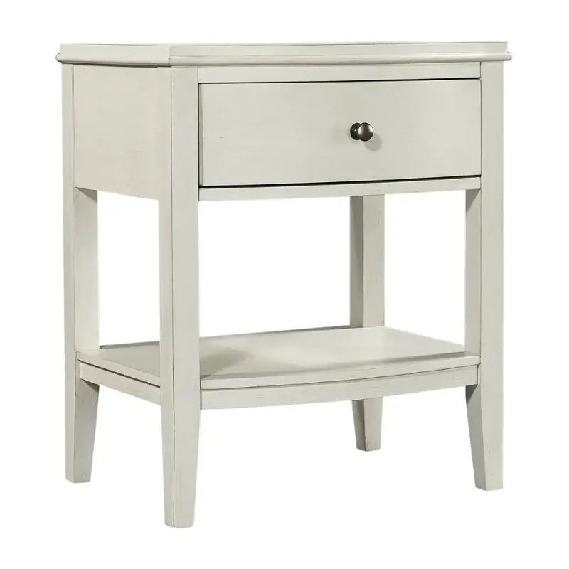 I218-451n-wht Aspen Home Furniture Charlotte - White Bedroom Furniture Nightstand