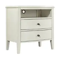 I218-450-wht Aspen Home Furniture Charlotte - White Bedroom Furniture Nightstand