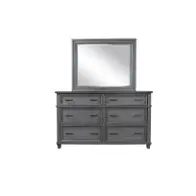 I248-453-slt Aspen Home Furniture Caraway - Aged Slate Bedroom Furniture Dresser