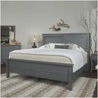 I629-474bc-417-406-den Aspen Home Furniture Pinebrook - Denim Bedroom Furniture Bed