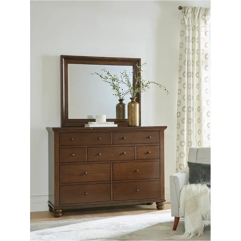 Icb-455-clc Aspen Home Furniture Cambridge- Classic Cherry Bedroom Furniture Dresser