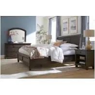 Icb-400-403-402l-ppr Aspen Home Furniture Cambridge - Cracked Pepper Bedroom Furniture Bed