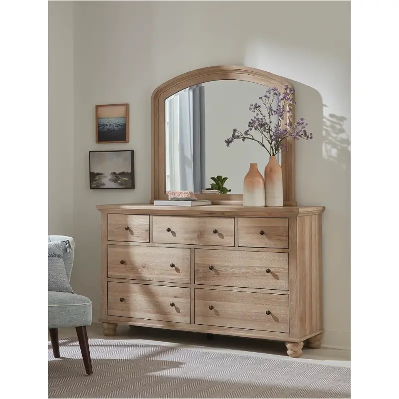 Icb-454-khk Aspen Home Furniture Cambridge - Modern Khaki Bedroom Furniture Dresser