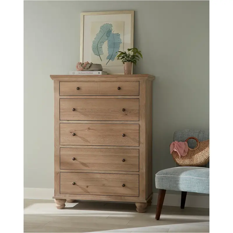 Icb-456-khk Aspen Home Furniture Cambridge - Modern Khaki Bedroom Furniture Chest