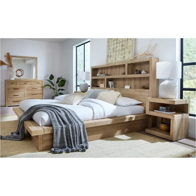 Iml-474-476-475-khk Aspen Home Furniture Modern Loft - Modern Khaki Bedroom Furniture Bed