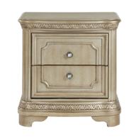 Vc650ns Elements Furniture Vincenza - Bronze Bedroom Furniture Nightstand