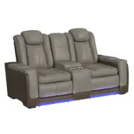 U-13660-10560-285pp Elements Furniture Lantana Power Motion Living Room Furniture Reclining Loveseat