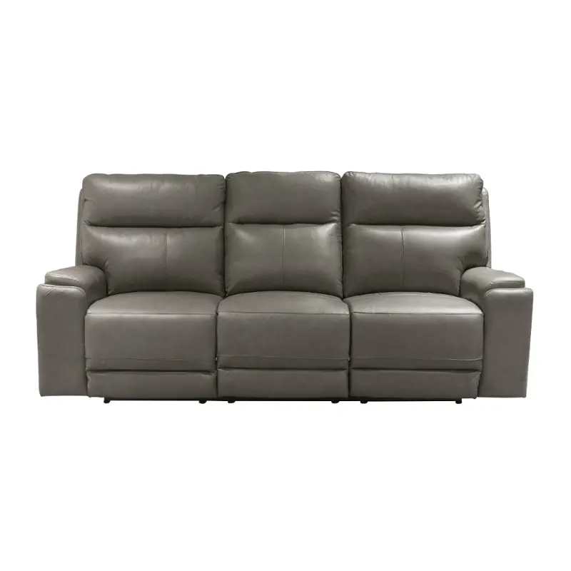 Santana-6-pwrs-vate-gray Klaussner Furniture Santana Living Room Furniture Sofa