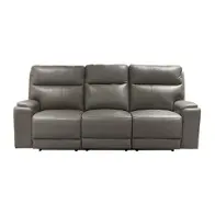 Santana-6-pwrs-vate-gray Klaussner Furniture Santana Living Room Furniture Sofa