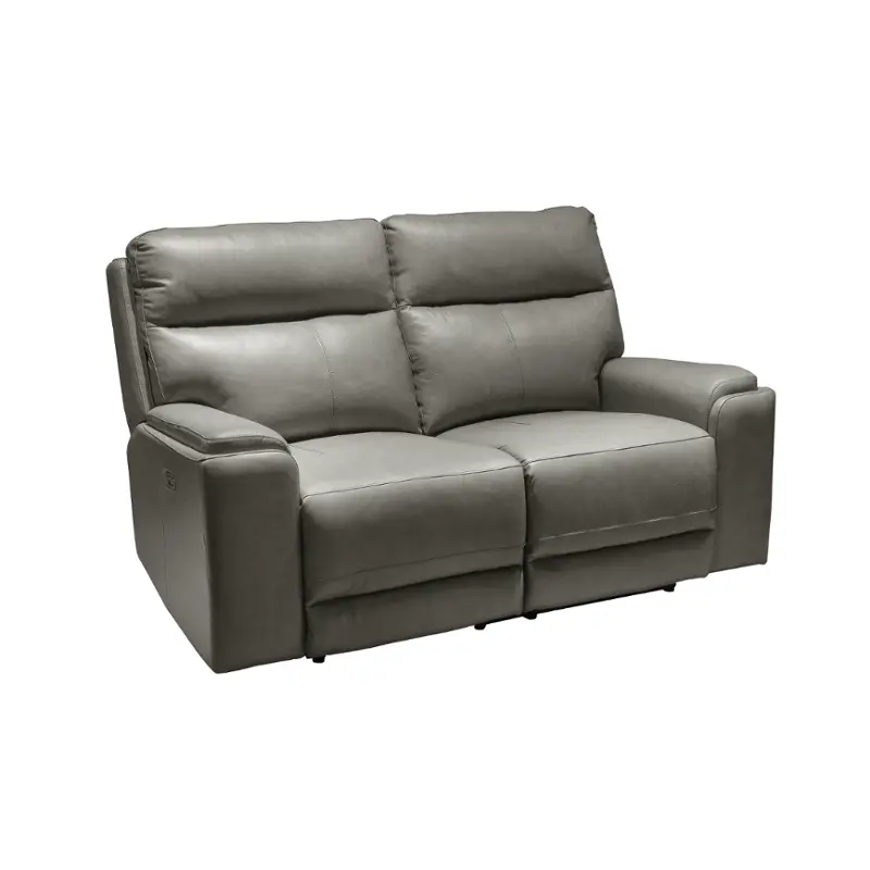 Santana-6-pwrls-vate-gray Klaussner Furniture Santana Living Room Furniture Loveseat