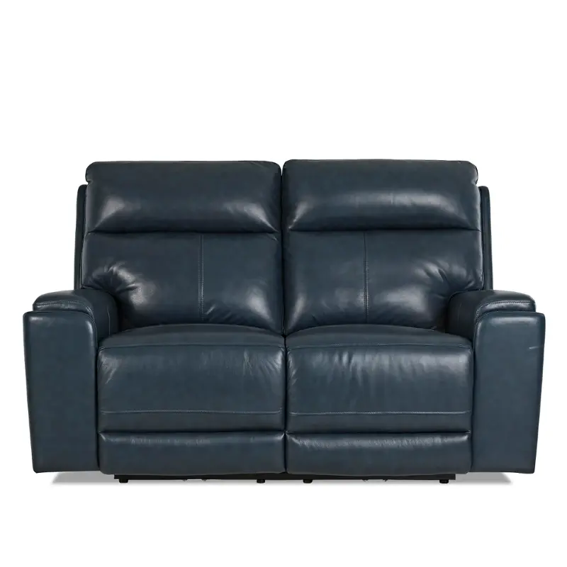 Santana-6-pwrls-vate-navy Klaussner Furniture Santana Living Room Furniture Loveseat