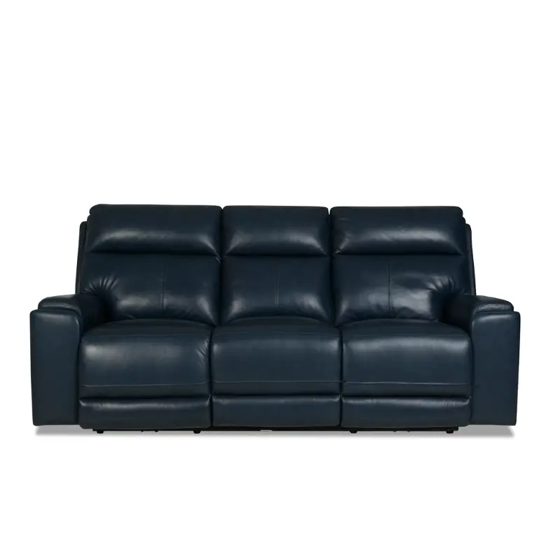 Santana-6-pwrs-vate-navy Klaussner Furniture Santana Living Room Furniture Sofa