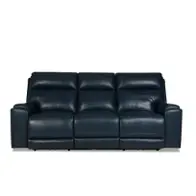 Santana-6-pwrs-vate-navy Klaussner Furniture Santana Living Room Furniture Sofa