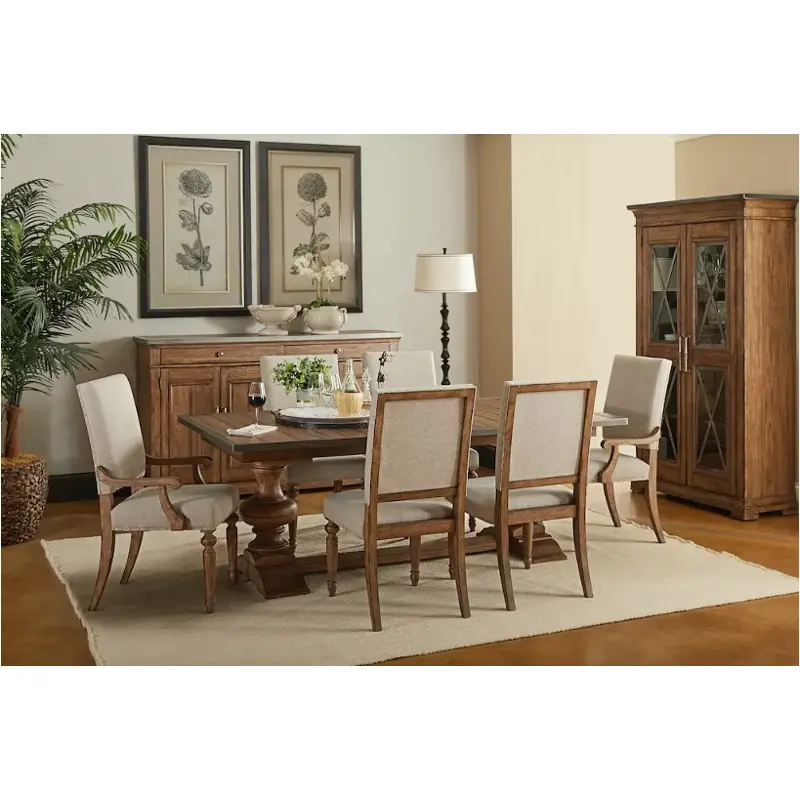 629-106 Klaussner Furniture Austen Dining Room Furniture Dining Table