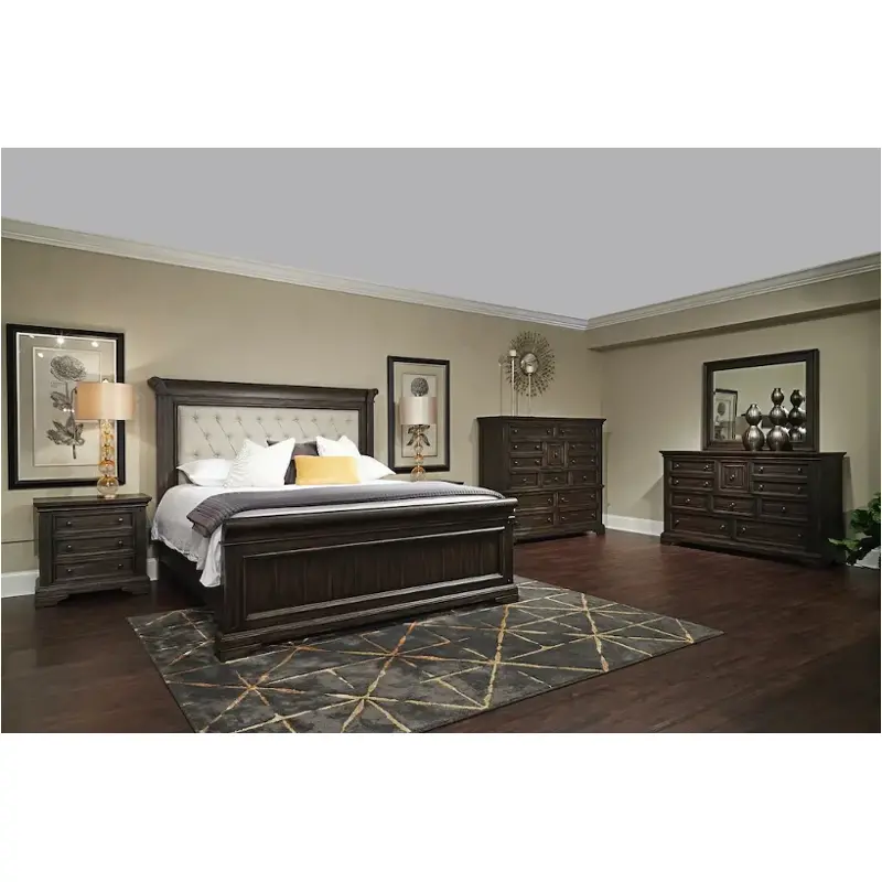 634-060 Klaussner Furniture Altavista Bedroom Furniture Bed