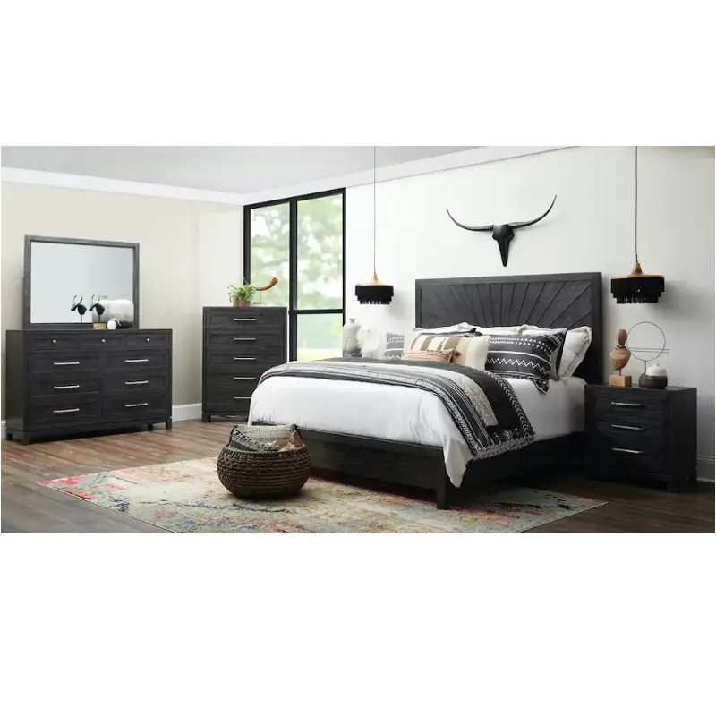 742-066 Klaussner Furniture City Limits Bedroom Furniture Bed