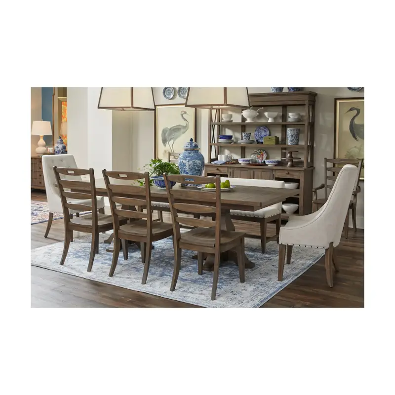 795-102 Klaussner Furniture Hometown Dining Room Furniture Dining Table