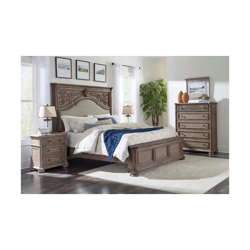 957-066 Klaussner Furniture Cardoso Bedroom Furniture Bed