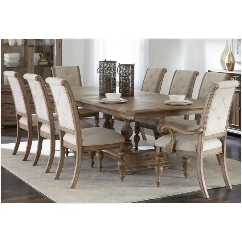 957-120 Klaussner Furniture Cardoso Dining Room Furniture Dining Table