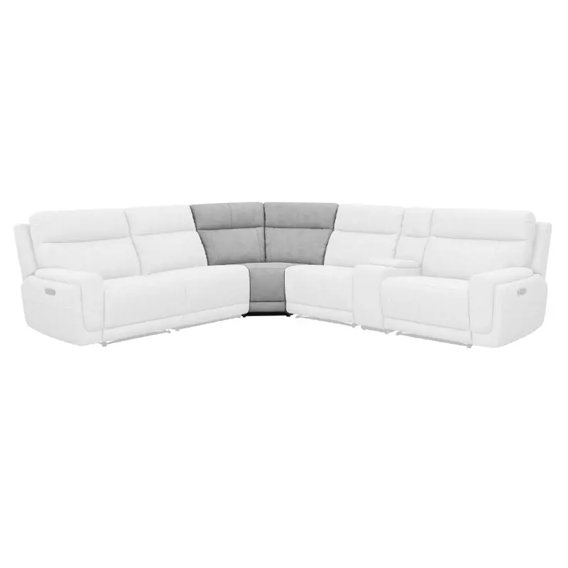 Palmero-b-90sew-alba-fog Klaussner Furniture Palmero Living Room Furniture Sectional