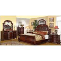 N8301a-qb Amalfi Furniture Charlotte - Walnut Bedroom Furniture Bed