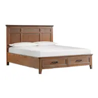 Al-br-5350k-hvt-fb Intercon Furniture Alta - Harvest Bedroom Furniture Bed