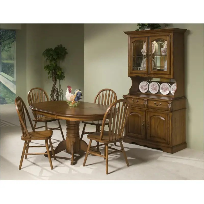 Co-ta-i4260-bru Intercon Furniture Classic Oak Dining Room Furniture Dining Table