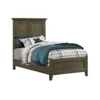 Sm-br-4325t-gry Intercon Furniture San Mateo - Gray Bedroom Furniture Bed