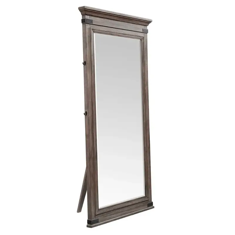 Fg-br-4979-ste-c Intercon Furniture Forge Bedroom Furniture Floor Mirror