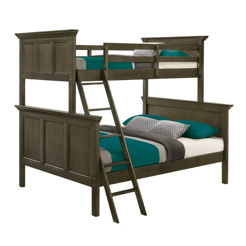 Sm-br-4660fb-gry Intercon Furniture San Mateo - Gray Bedroom Furniture Bed