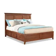 Sm-br-8865ks-tus Intercon Furniture San Mateo - Tuscan Bedroom Furniture Bed