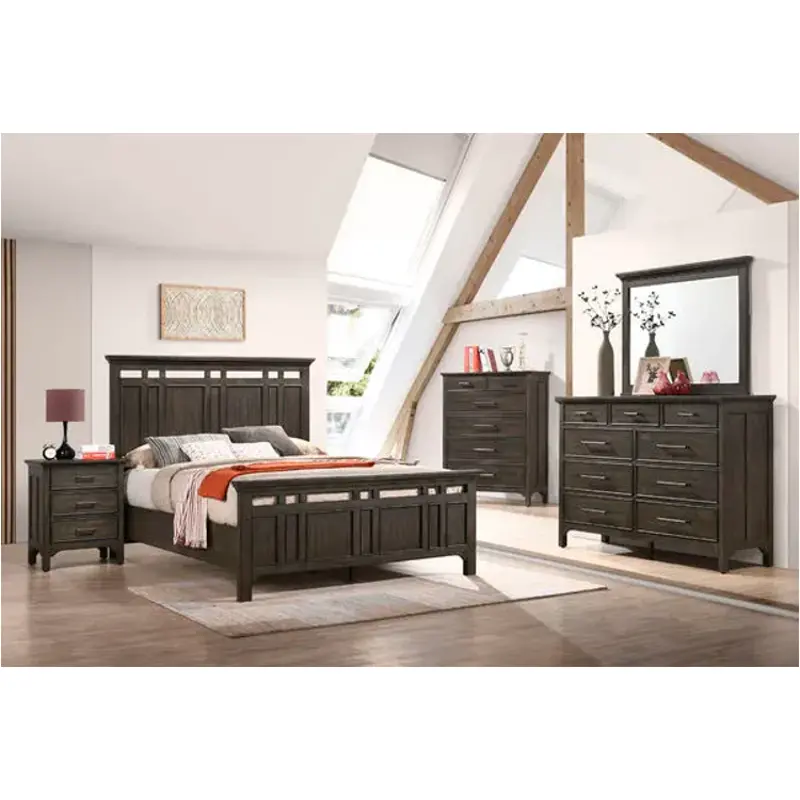 Hw-br-5360k-bcl Intercon Furniture Hawthorne Bedroom Furniture Bed